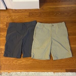 Boys Casual Shorts - Grey and Tan